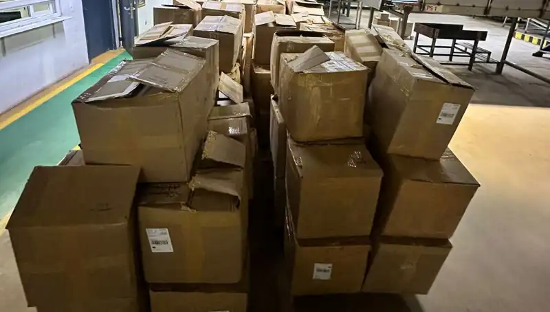 Kargo Şirketinin Deposunda Kaçak Tütün Operasyonu Gerçekleştirildi