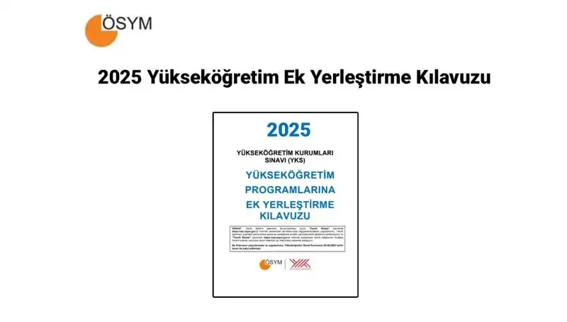 Yükseköğretim Ek Yerleştirme Kılavuzu 2025: ÖSYM'den Son Gelişmeler