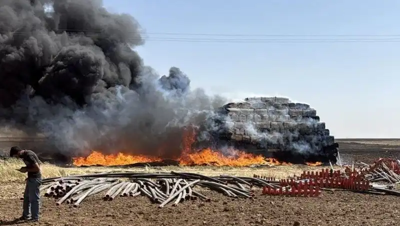 Mardin’de Anız Yangınları, Doğa ve Tarım Üzerinde Büyük Tehdit
