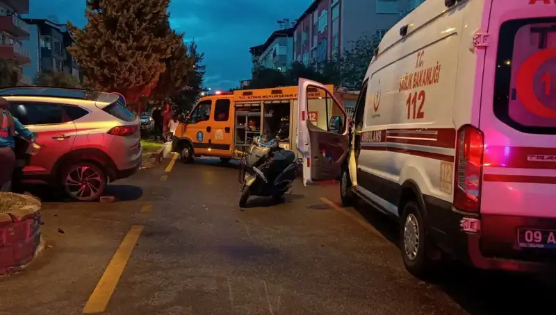 Yola Savrulan Motosikletli Genç Hayatını Kaybetti: Kaza Anı Gözler Önünde