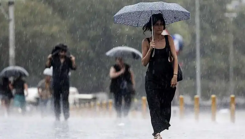 İstanbul ve Ankara'ya Güçlü Sağanak Yağışlar Uyarısı!
