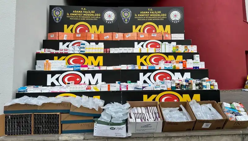 Adana'da Yasa Dışı İlaç Operasyonu: Sağlık Tehdit Altında!