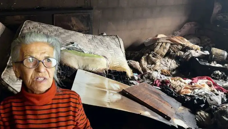 Annesini Öldürmek İsteyen Genç, Evi Alev Alev Sardı!