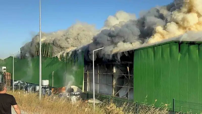 Balıkesir Fabrika Yangınında İki İşçi Hayatını Kaybetti: 1 Tutuklama